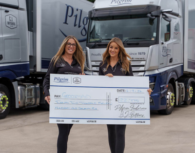 Pilgrim-age raises Over £22,000 for GroceryAid